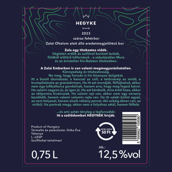 Hegyke 2023 – a Zalai Borvidék zászlósbora - Image 3